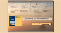 Desktop Screenshot of gegge.de